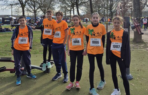 Les courses ont été très rapides. Les élèves étaient fatigués mais contents.